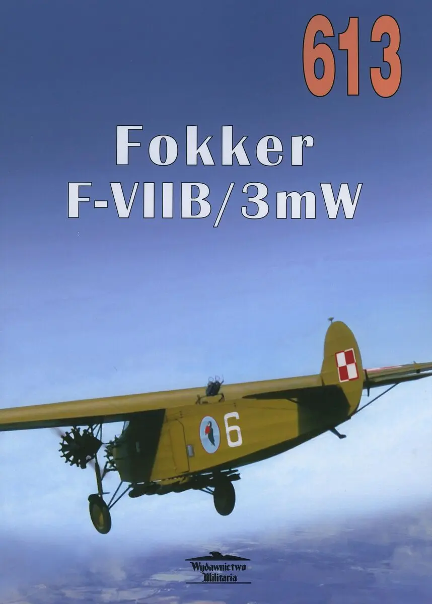 Książka - Fokker F-VIIB/3mW. Tom 613