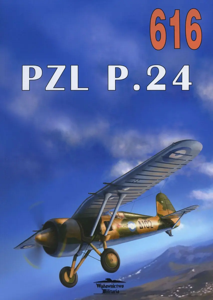 Książka - PZL P.24 vol. 616