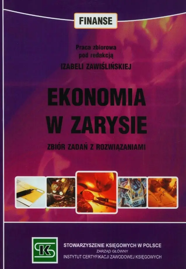 Książka - EKONOMIA W ZARYSIE ZBIÓR ZADAŃ Z ROZWIĄZANIAMI