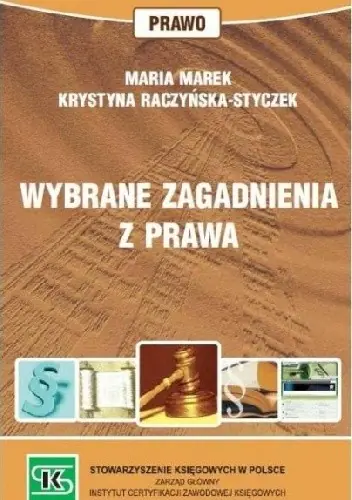 Książka - WYBRANE ZAGADNIENIA Z PRAWA
