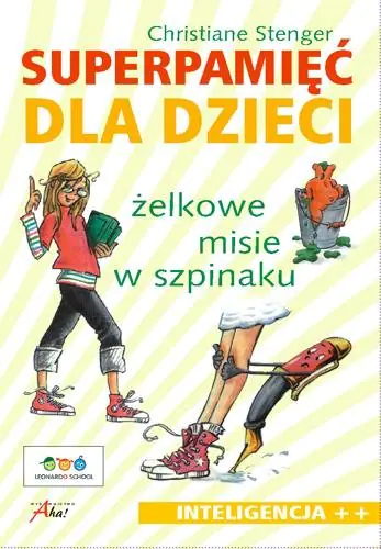 Książka - Superpamięć dla dzieci Żelkowe misie w szpinaku