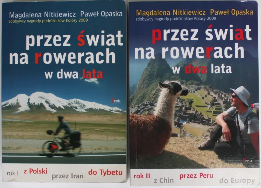 Książka - Przez świat na rowerach w dwa lata Rok II