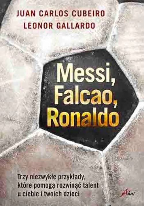 Książka - Messi, Falcao, Ronaldo. Trzy niezwykłe przykłady, które pomogą rozwinąć talent u ciebie i twoich dzieci