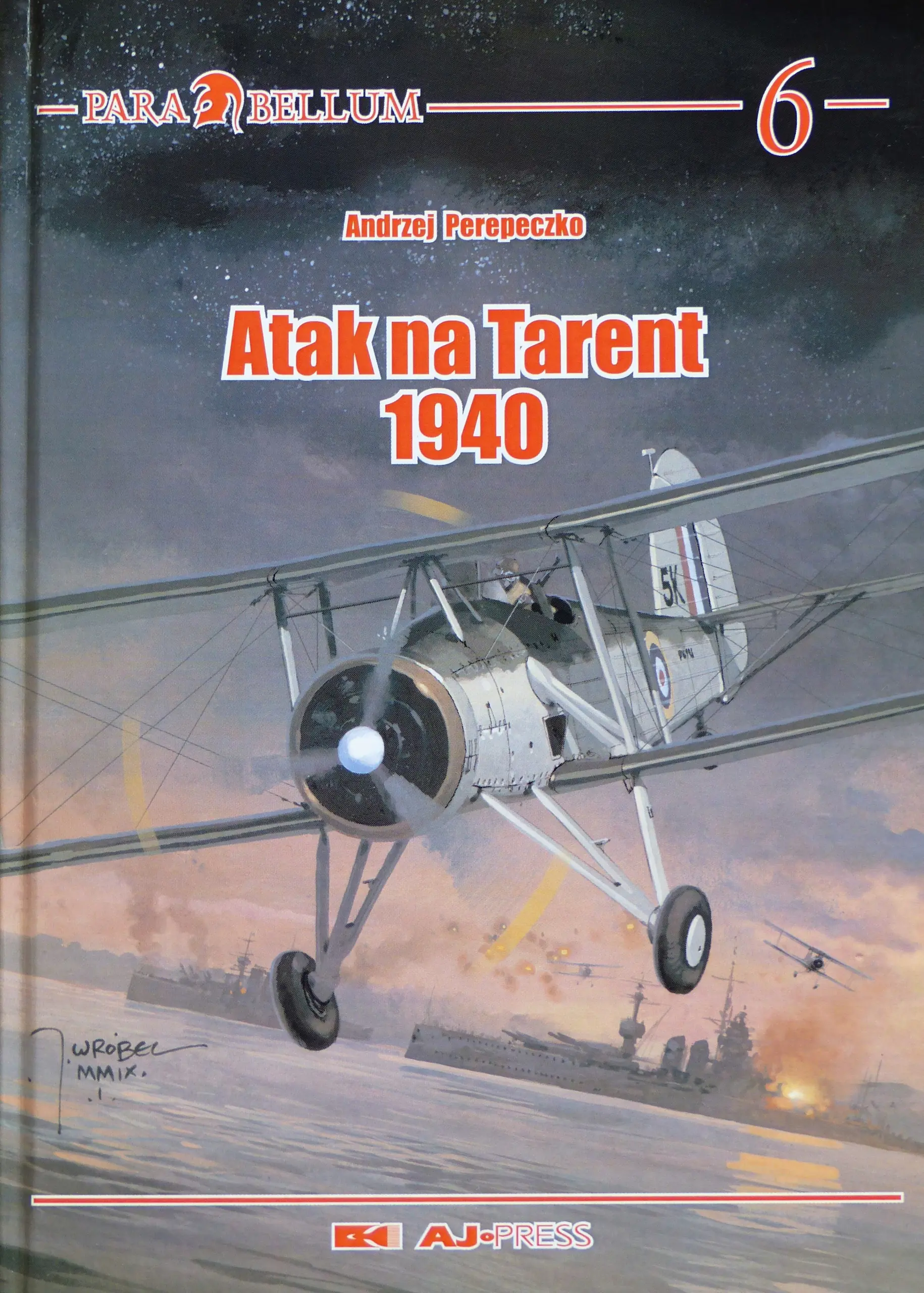 Książka - Atak na tarent 1940