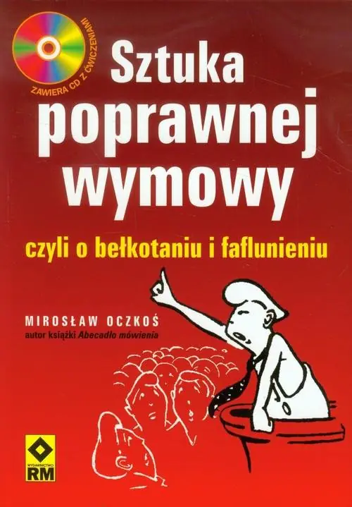 Książka - Sztuka poprawnej wymowy czyli o bełkotaniu i faflunieniu + CD
