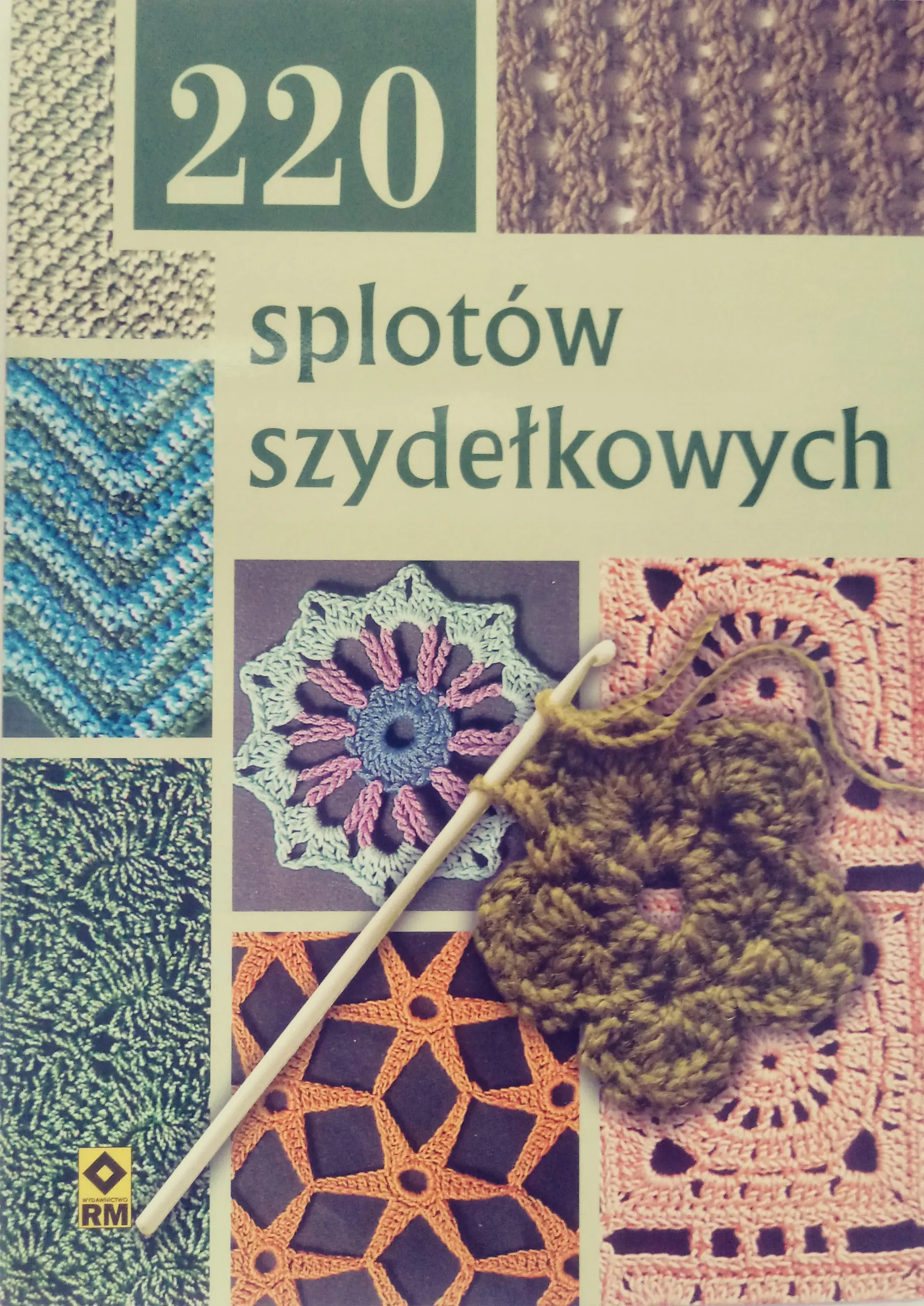 Książka - 220 splotów szydełkowych