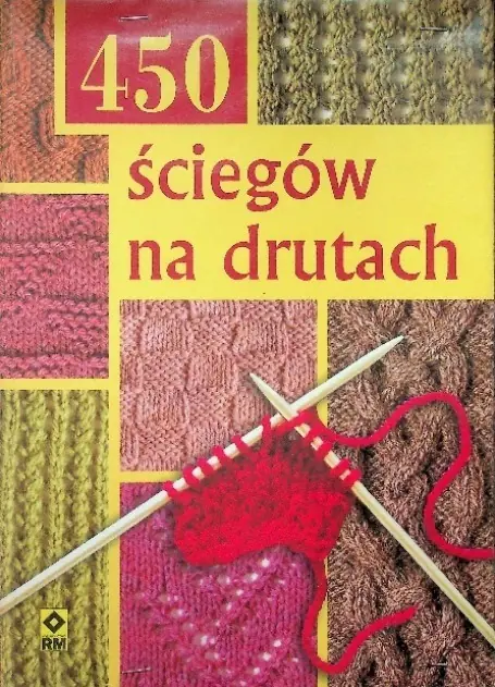 Książka - 450 ściegów na drutach