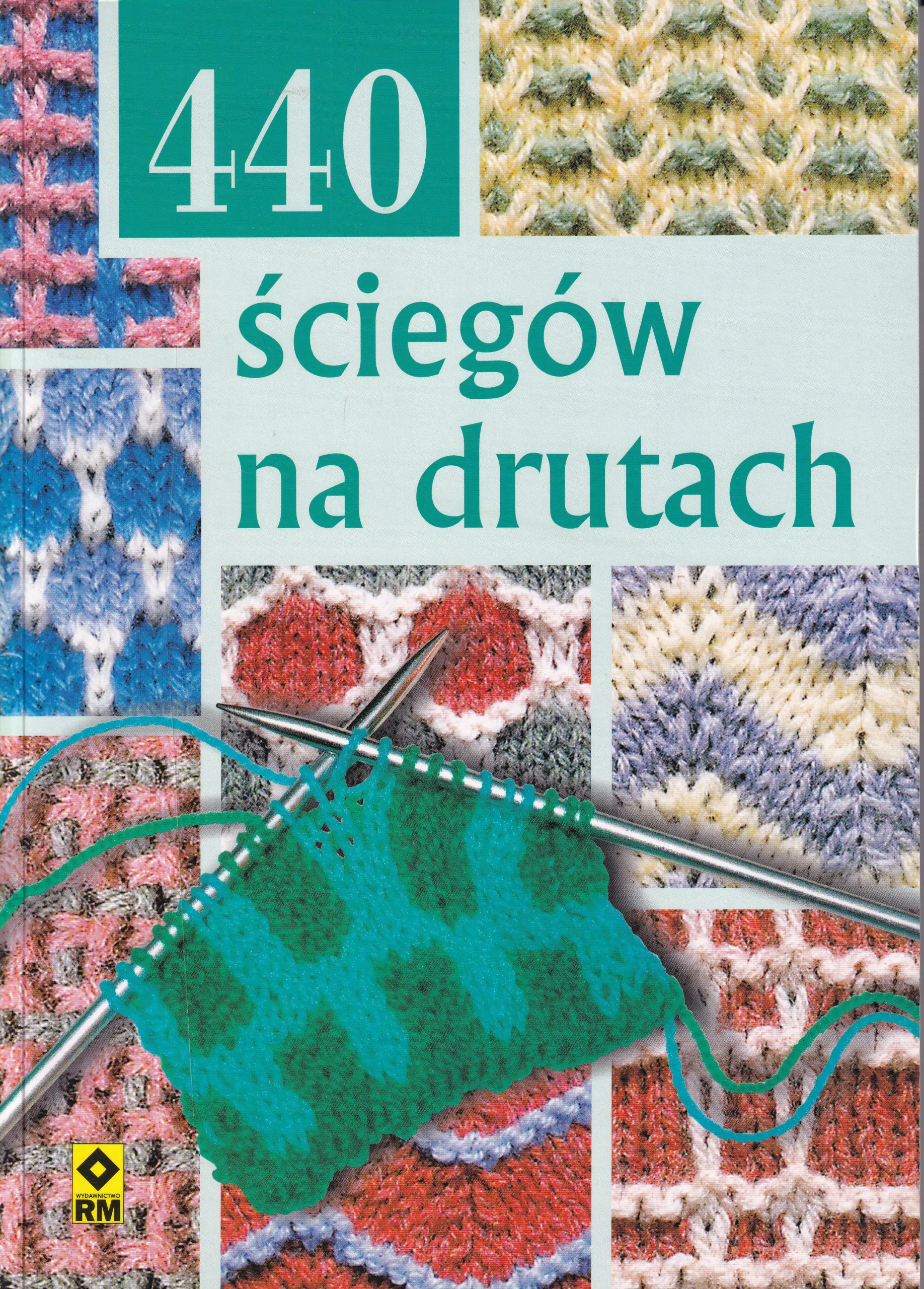 Książka - 440 ściegów na drutach