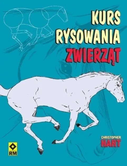 Książka - Kurs rysowania zwierząt