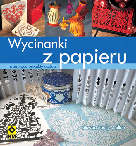 Książka - Wycinanki z papieru
