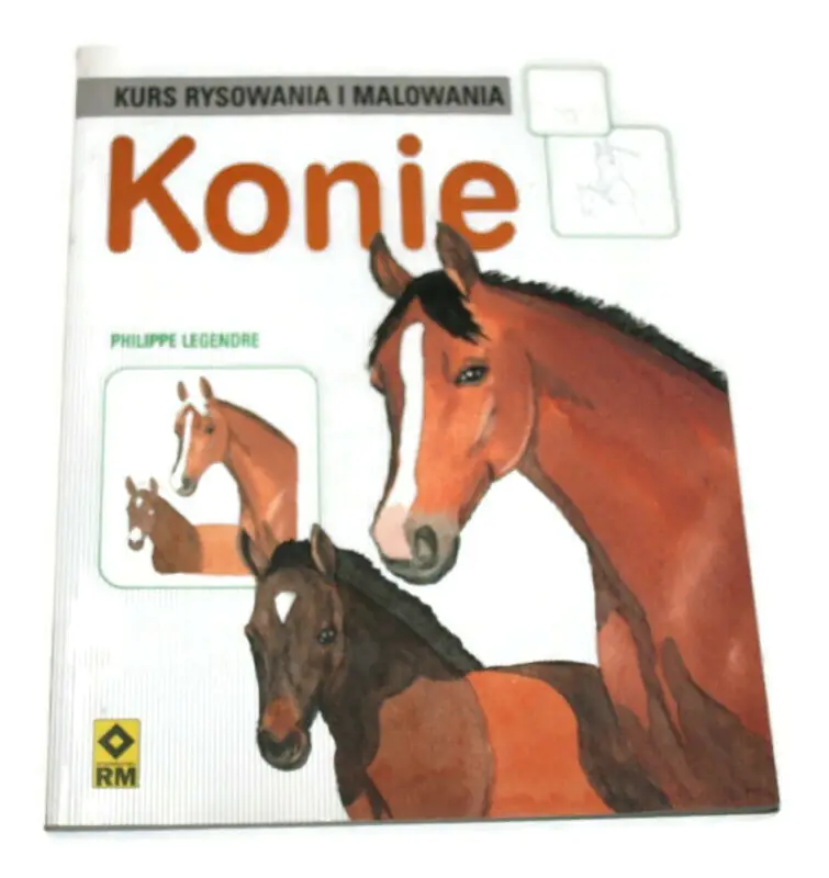 Książka - Konie. Kurs rysowania i malowania