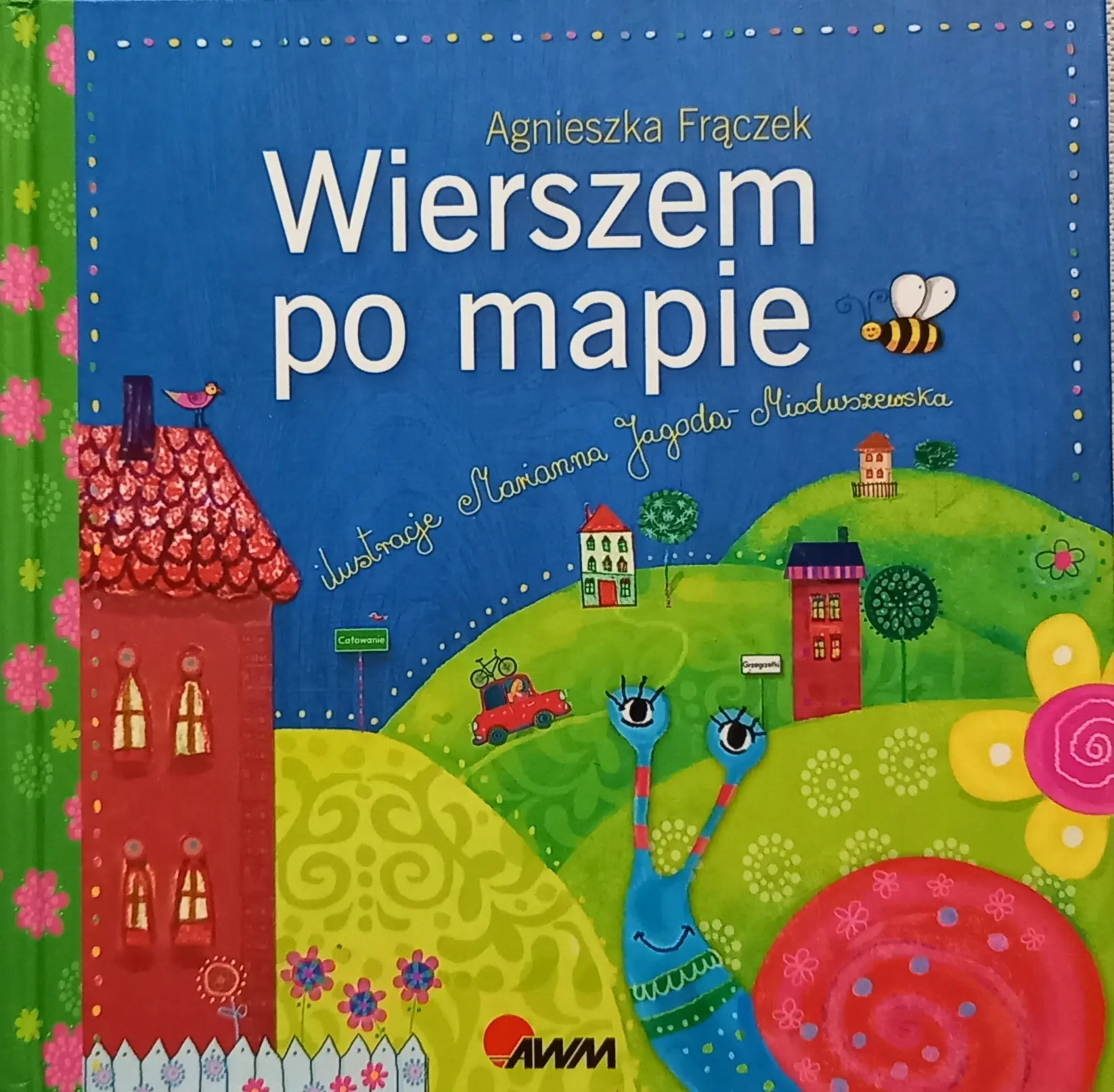 Książka - Wierszem po mapie
