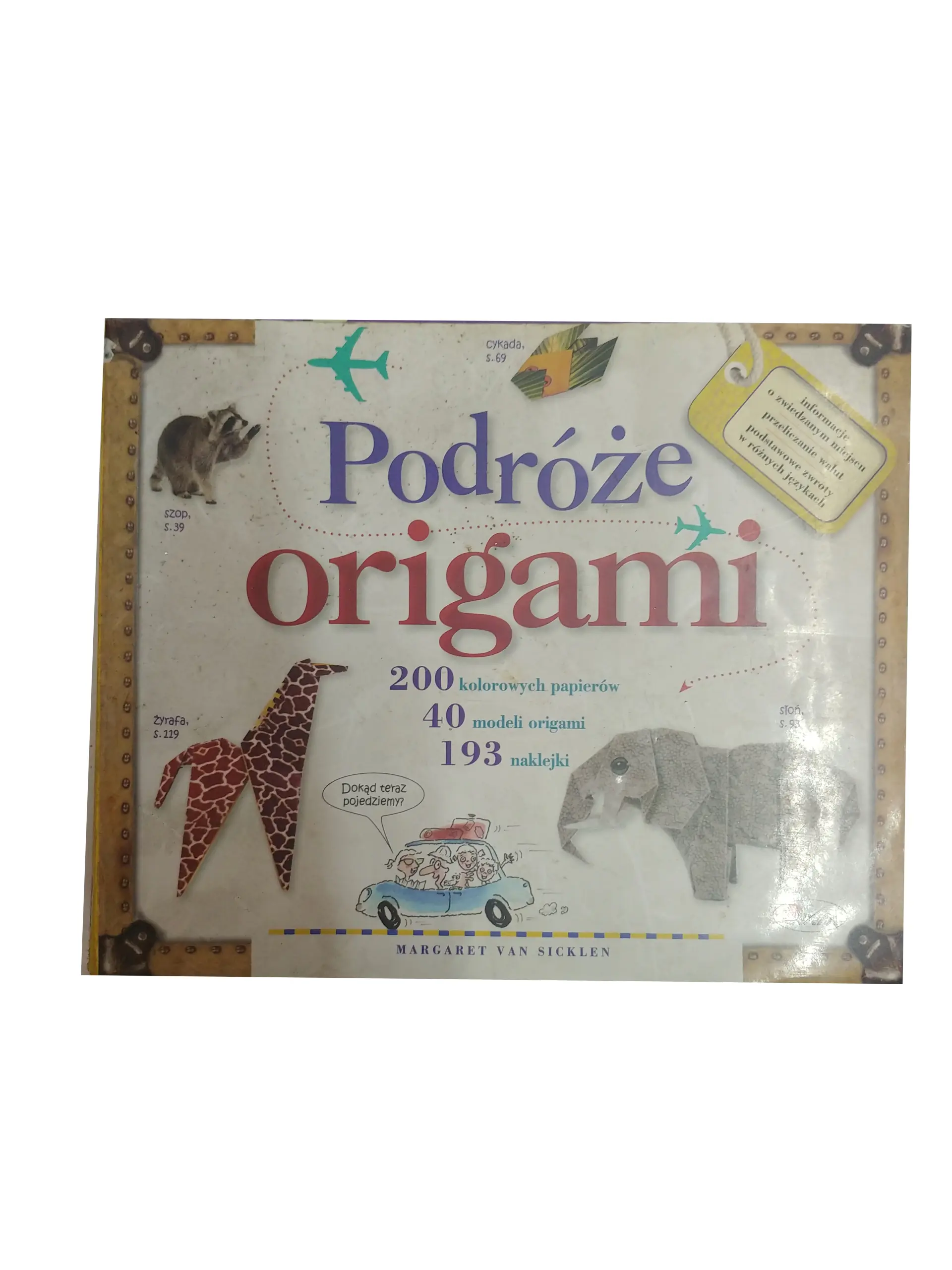 Książka - Podróże origami