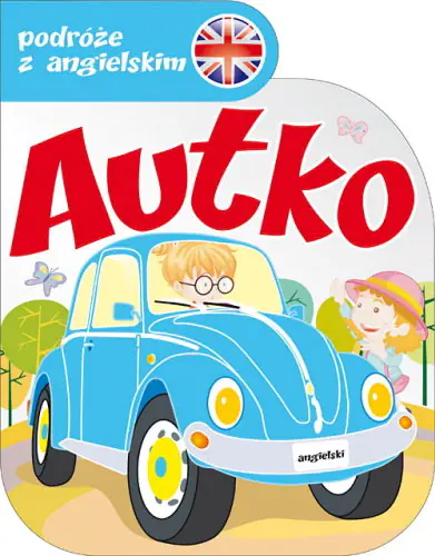 Książka - Autko 4-6 lat . Podróże z angielskim