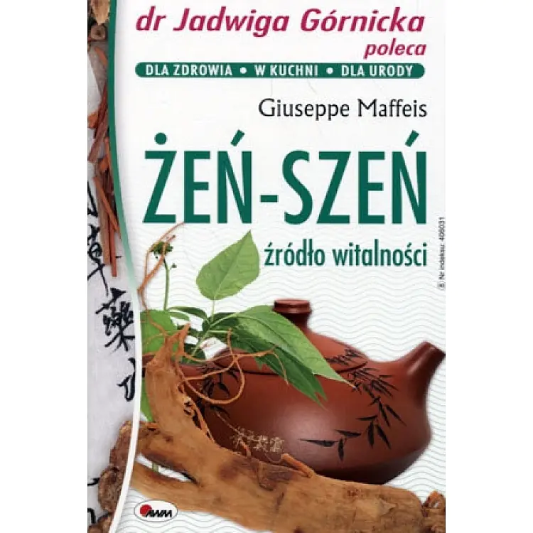 Książka - Żeńszeń. Źródło witalności