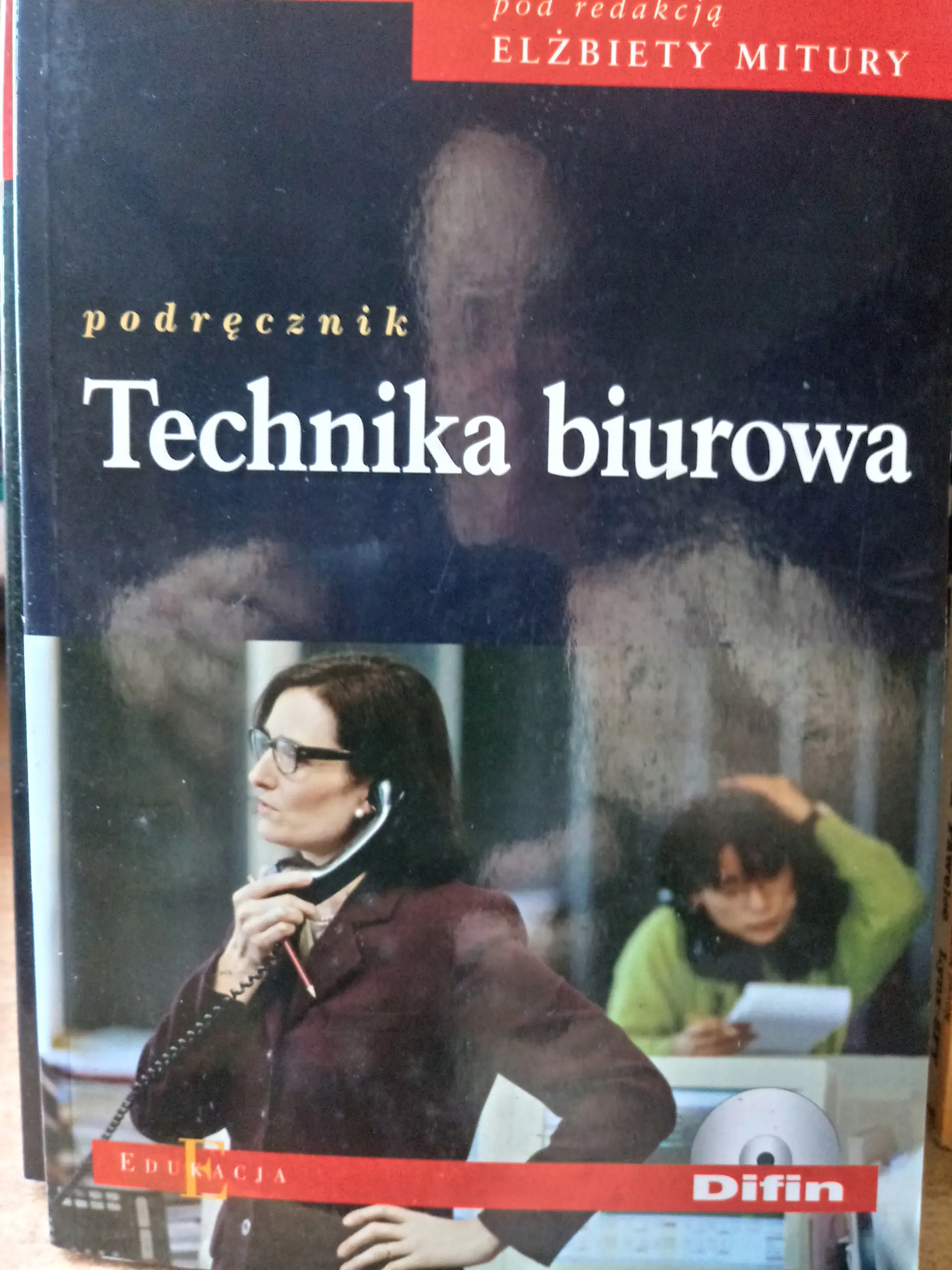 Książka - Technika biurowa + CD