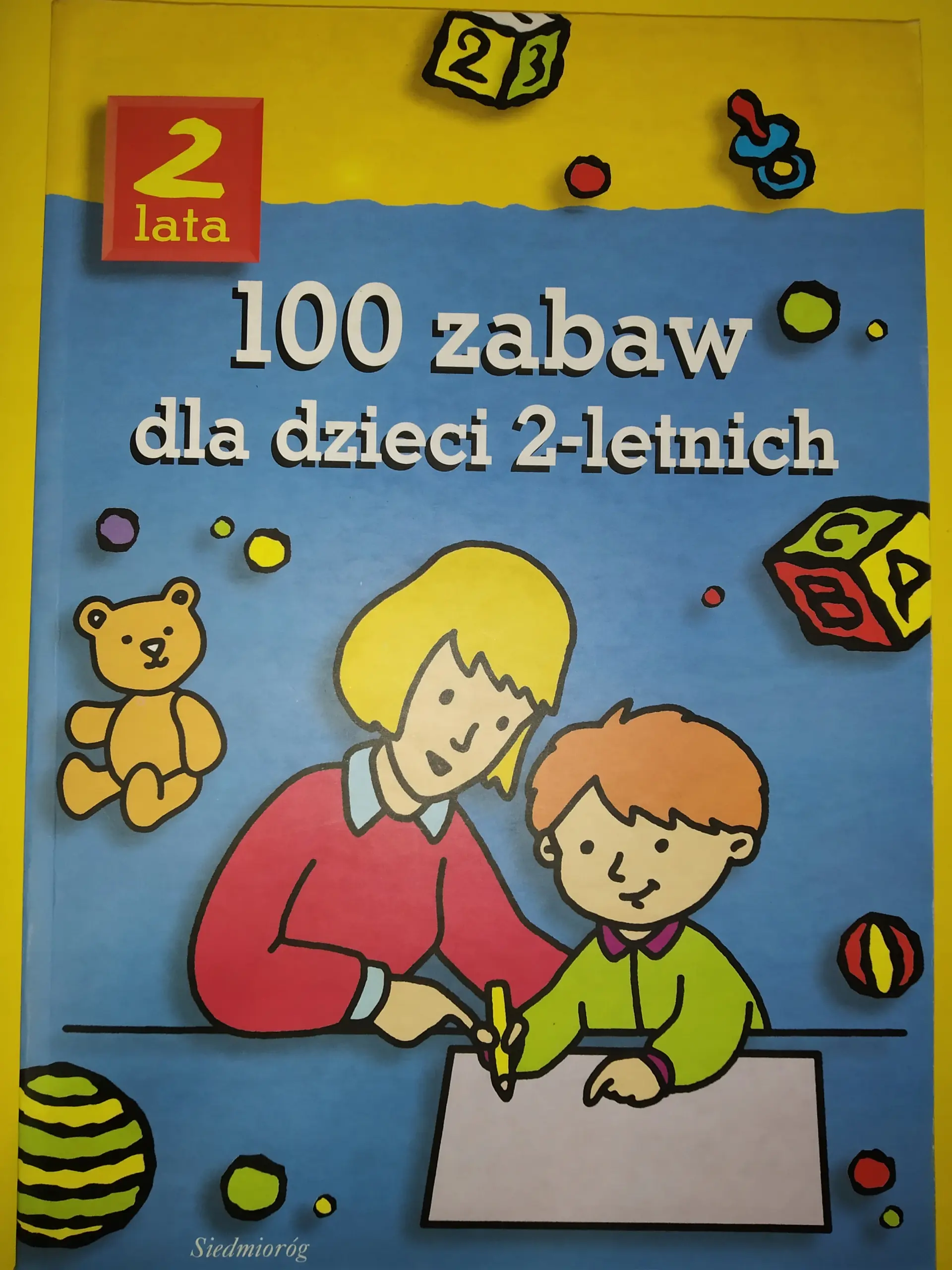 Książka - 100 zabaw dla dzieci 2-letnich
