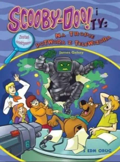 Książka - Scooby-Doo! i Ty Na tropie Potwora z Telewizora