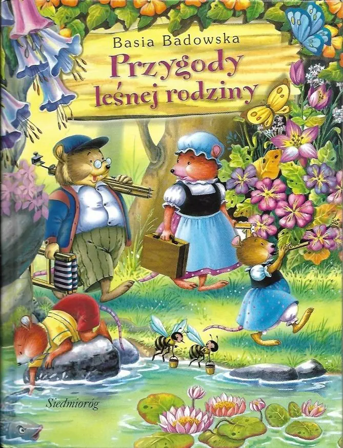Książka - Przygody leśnej rodziny
