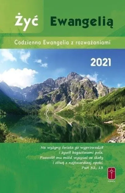 Książka - Żyć Ewangelią 2021 Codzienna Ewangelia z rozważaniami