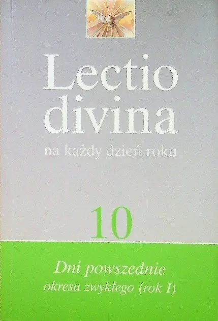 Książka - Lectio divina T. 10 (okr. zw. r. I) - - 