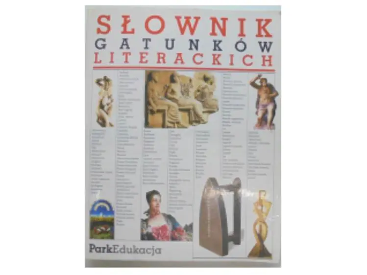 Książka - Słownik gatunków literackich