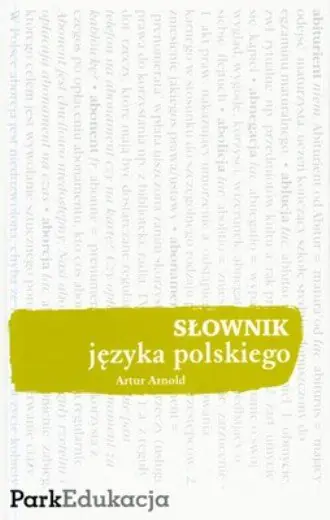 Książka - Słownik języka polskiego