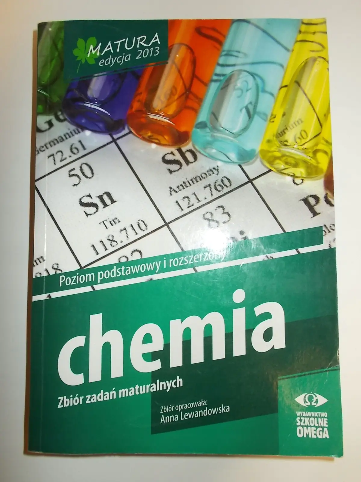 Książka - Matura 2013. Chemia. Zbiór zadań maturalnych. Poziom podstawowy i rozszerzony
