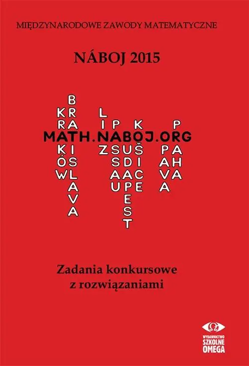 Książka - Naboj 2015. Zadania konkursowe z rozwiązaniami