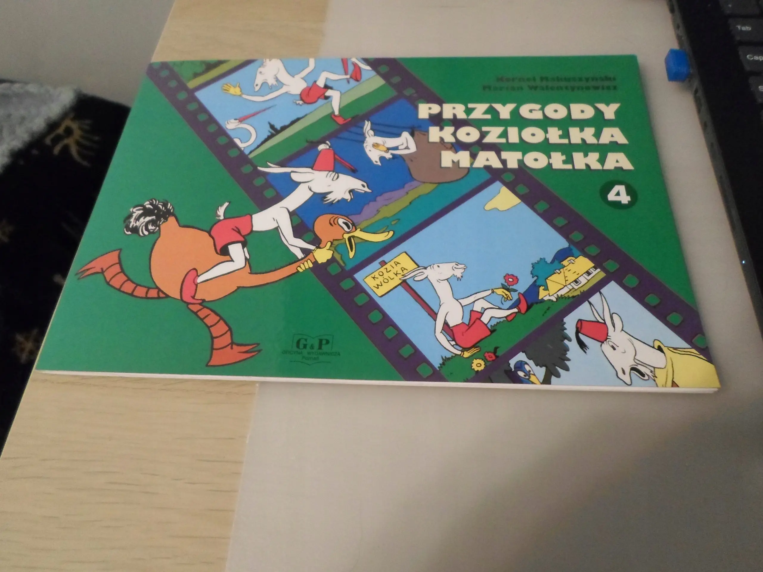 Książka - Przygody Koziołka Matołka cz.4