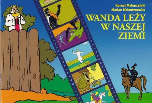 Książka - Wanda leży w naszej ziemi