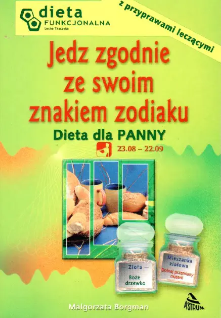 Książka - Panna. Jedz zgodnie ze swoim znakiem zodiaku