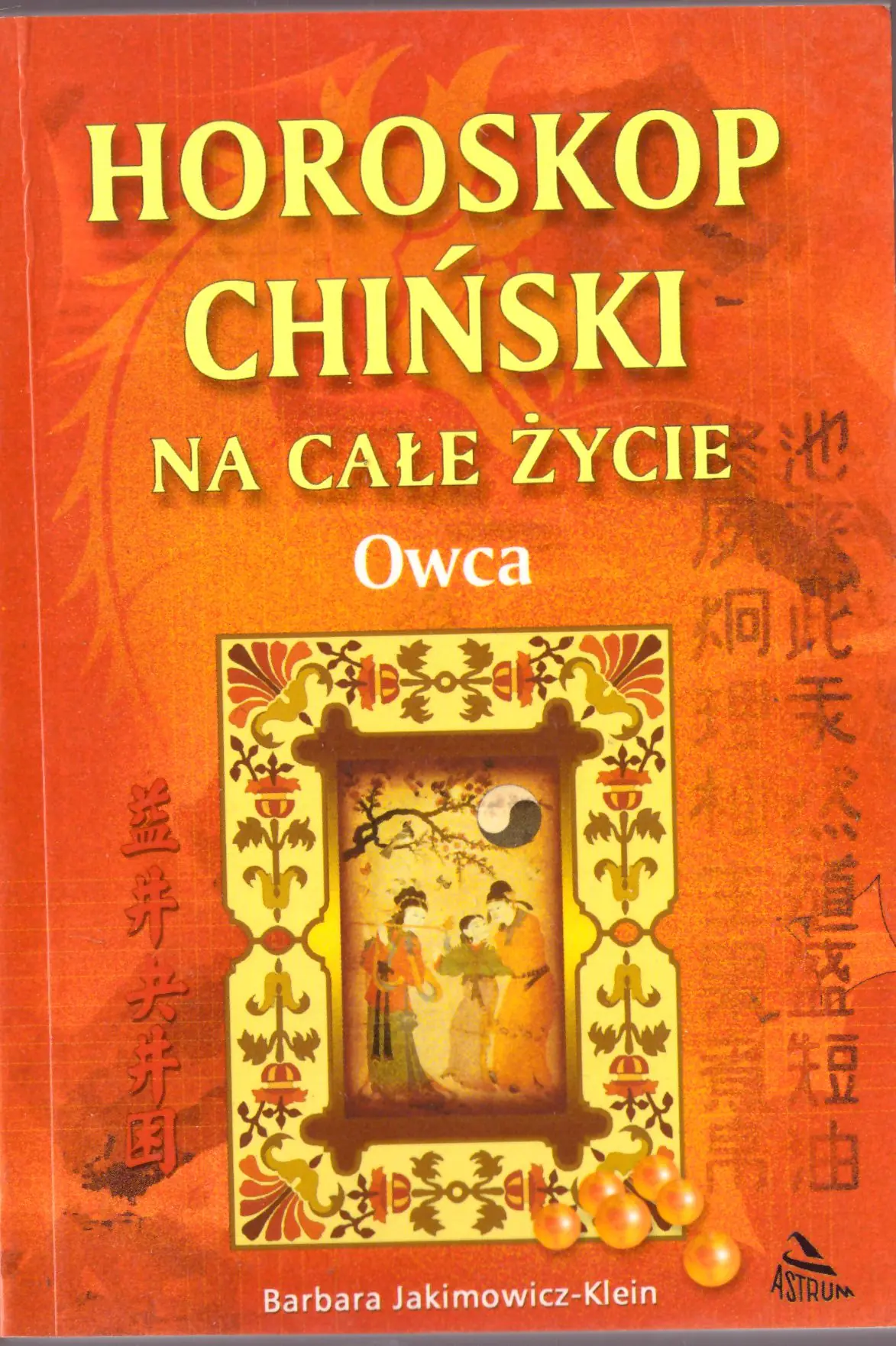 Książka - Horoskop Chiński na Całe Życie. Owca