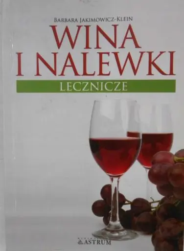 Książka - Wina i nalewki lecznicze