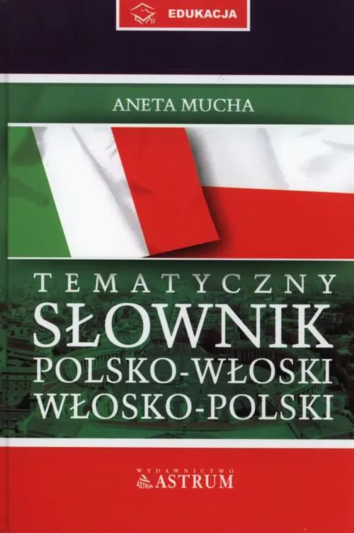 Książka - Tematyczny słownik polsko-włoski, włosko-polski + rozmówki CD