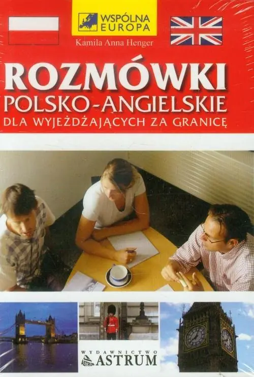 Książka - Rozmówki polsko-angielskie dla wyjeżdżających za granicę
