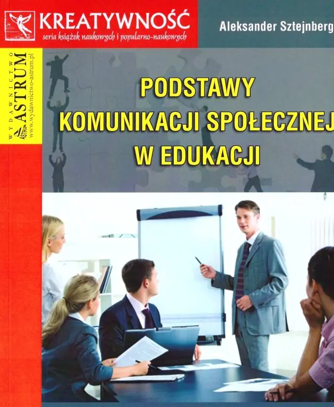 Książka - Podstawy komunikacji społecznej w edukacji