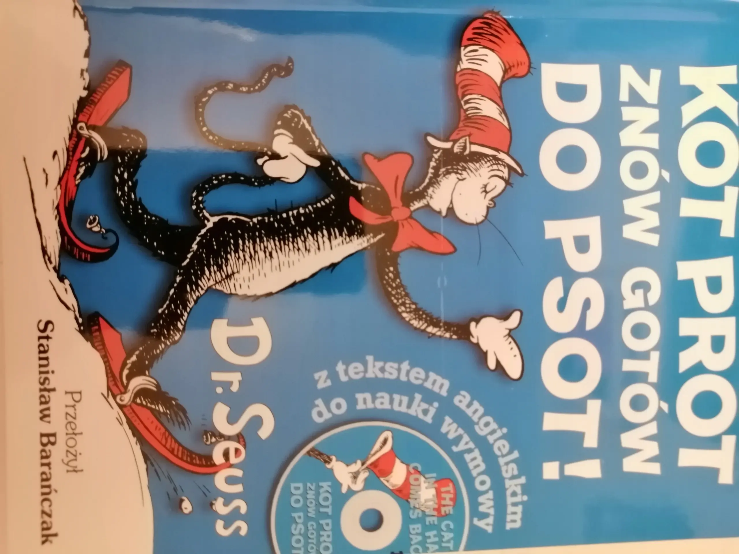 Książka - Kot Prot znów gotów do psot - Dr. Seuss