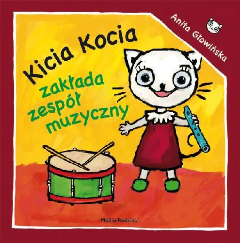 Książka - Kicia Kocia zakłada zespół muzyczny
