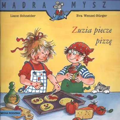 Książka - Zuzia piecze pizzę