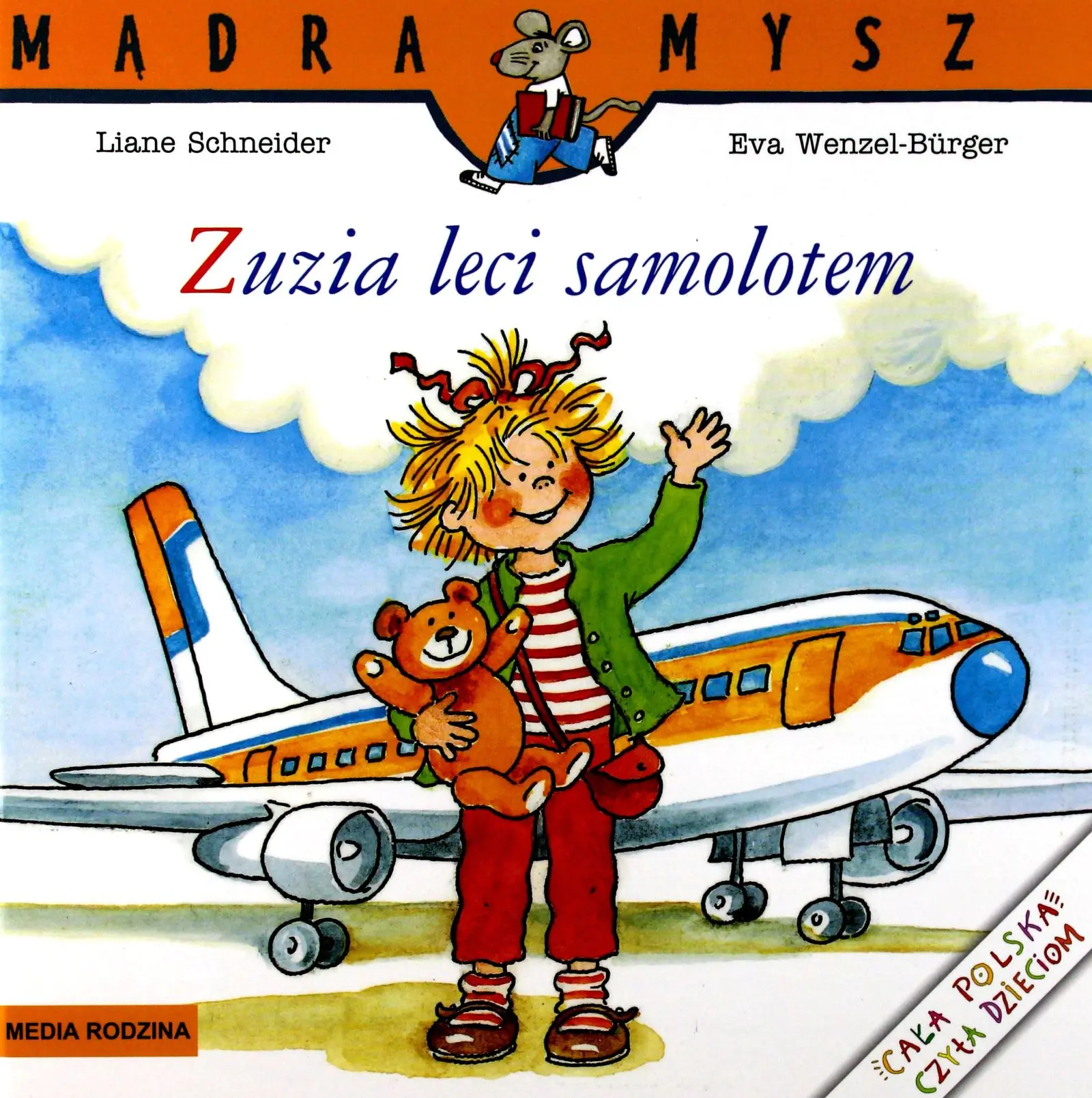 Książka - Zuzia leci samolotem