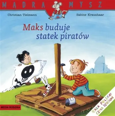 Książka - Maks buduje statek piratów