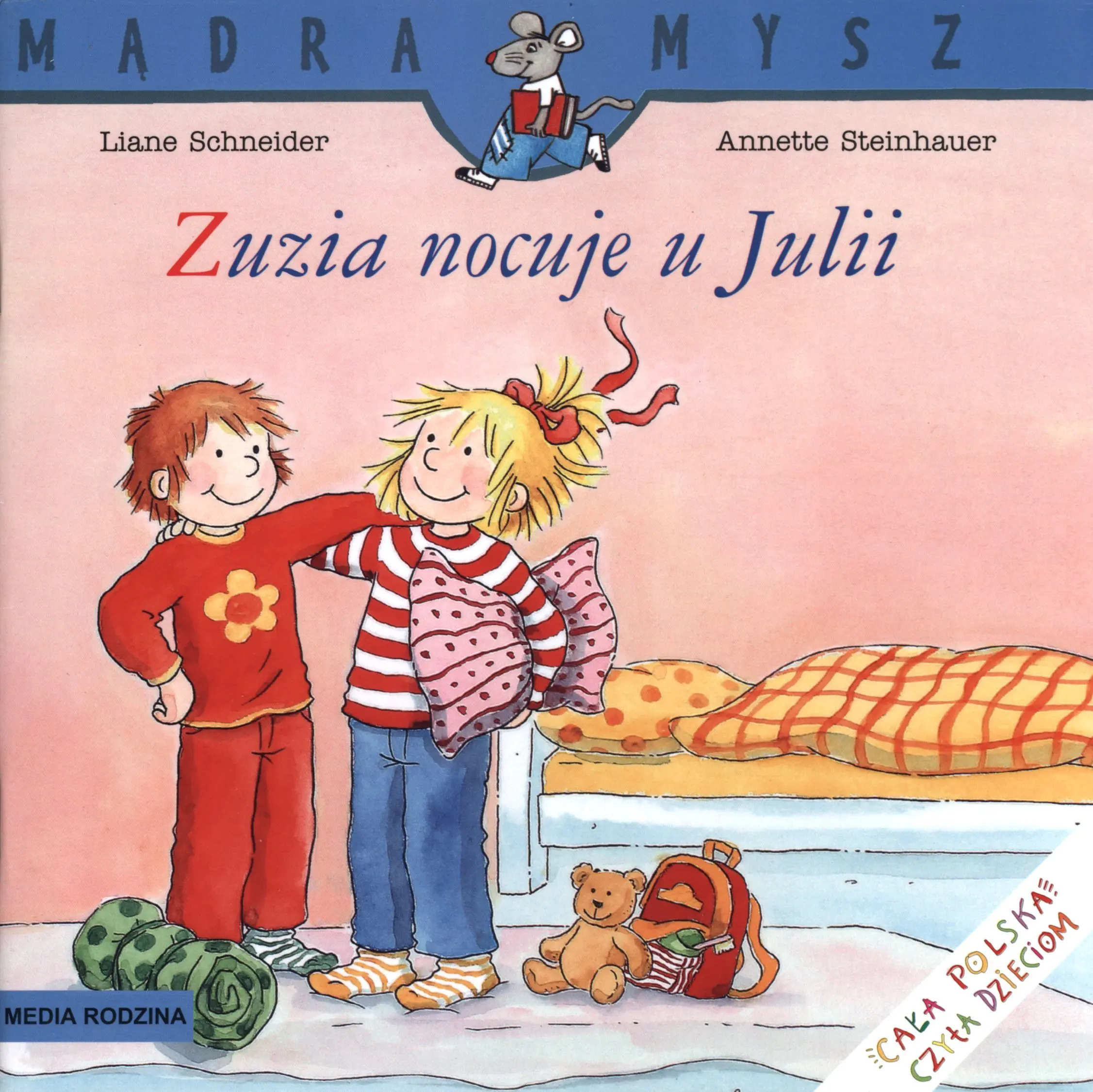 Książka - Zuzia nocuje u Julii