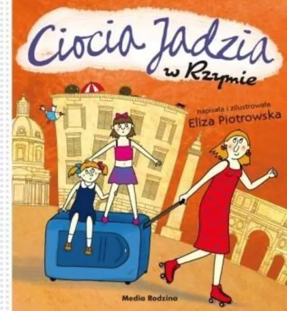 Książka - Ciocia Jadzia w Rzymie