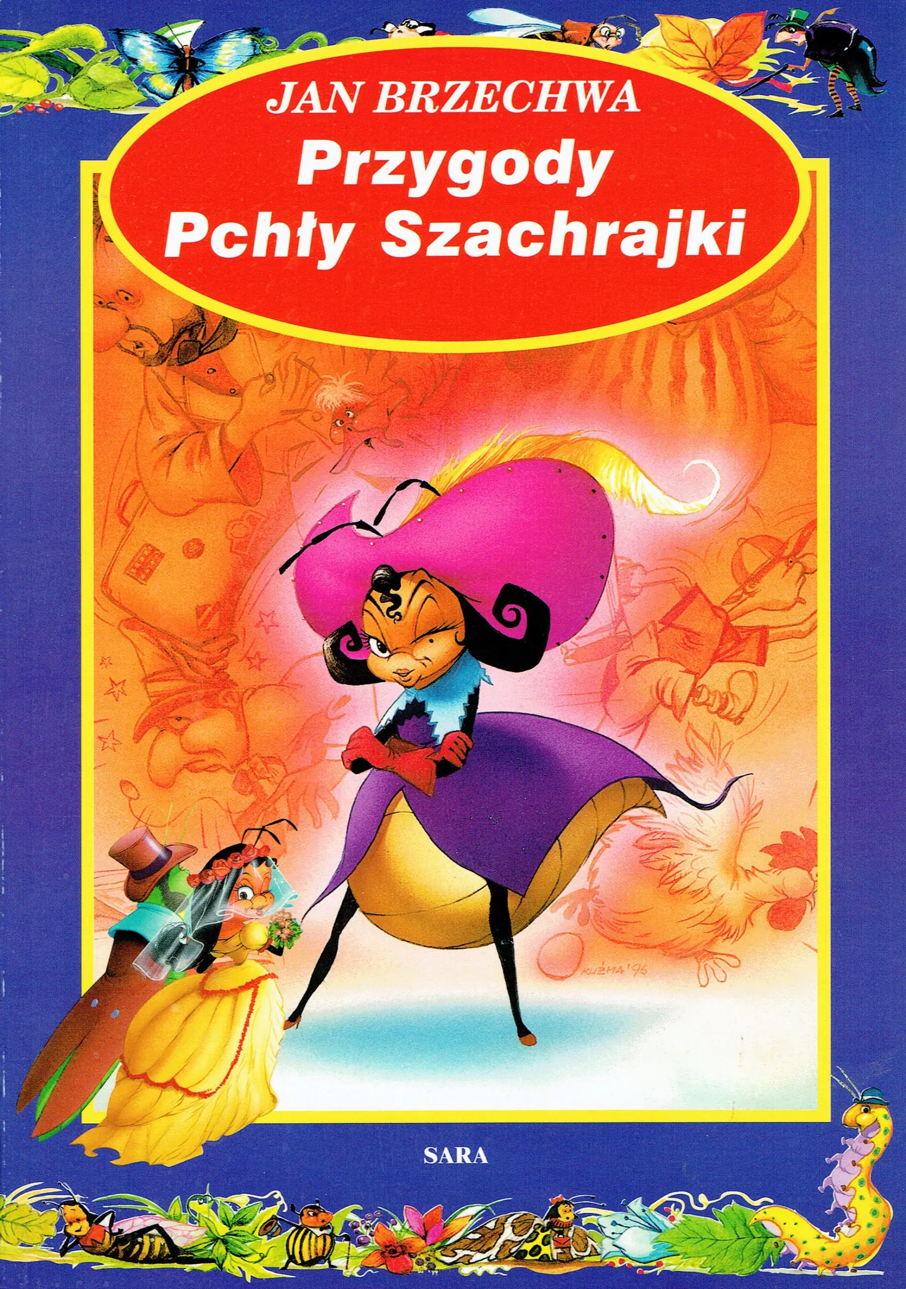 Książka - Przygody Pchły Szachrajki