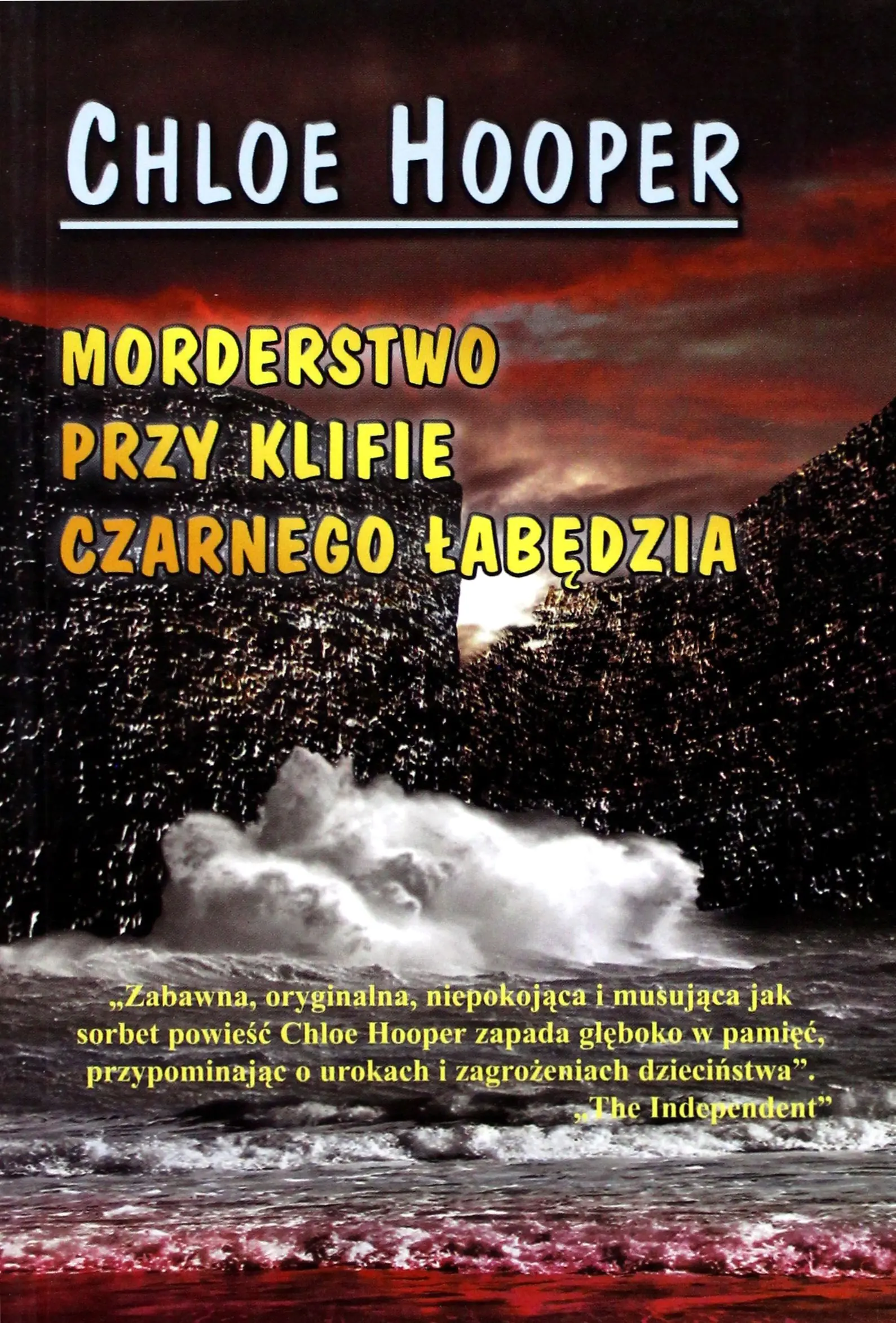 Książka - Morderstwo przy klifie Czarnego Łabędzia