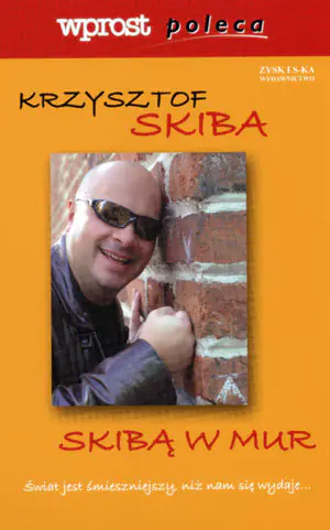 Książka - Skibą w mur