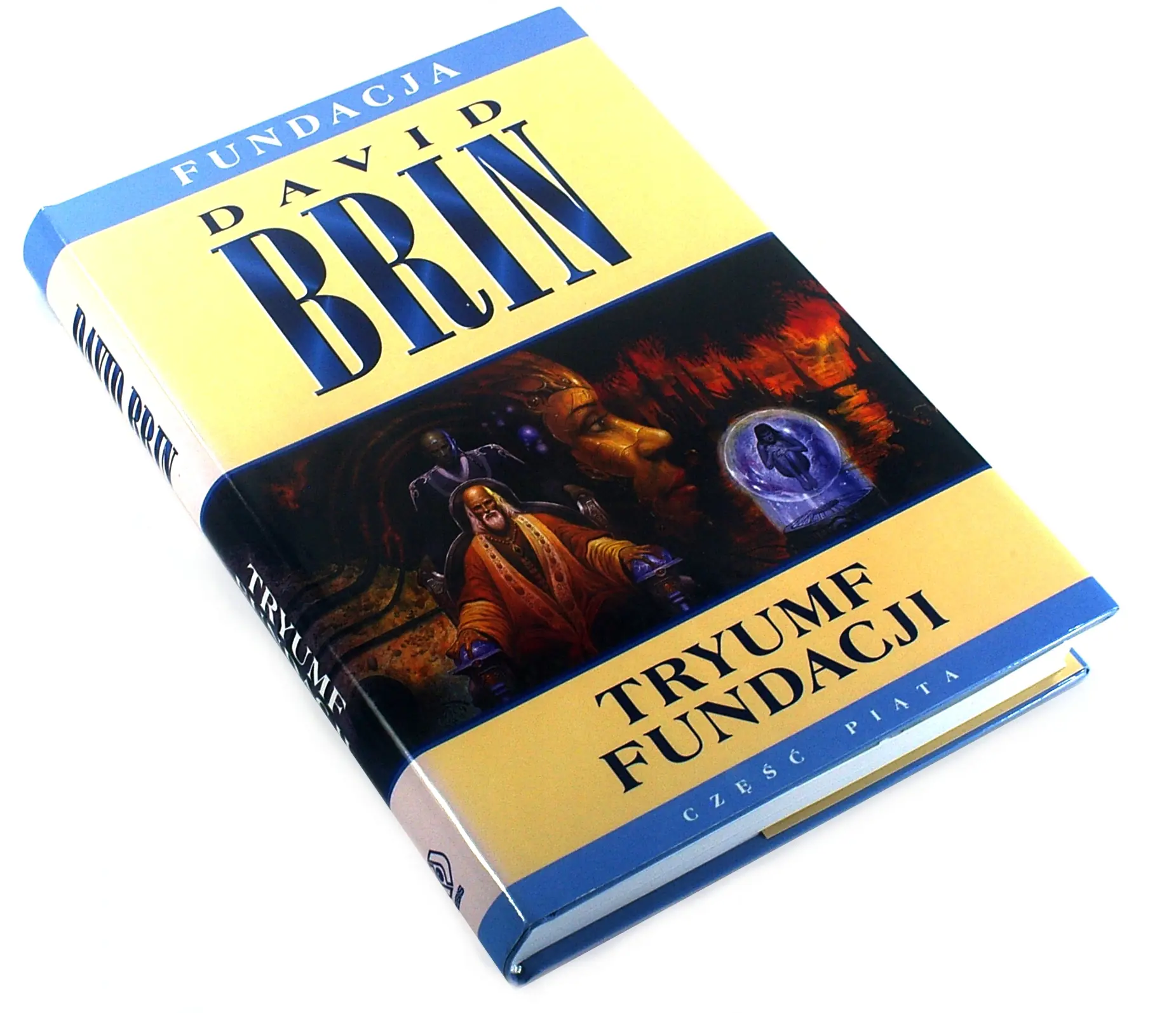 Książka - Tryumf Fundacji - David Brin 