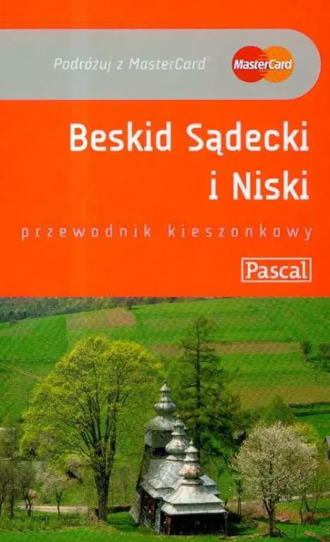Książka - Beskid Sądecki i Niski. Przewodnik kieszonkowy
