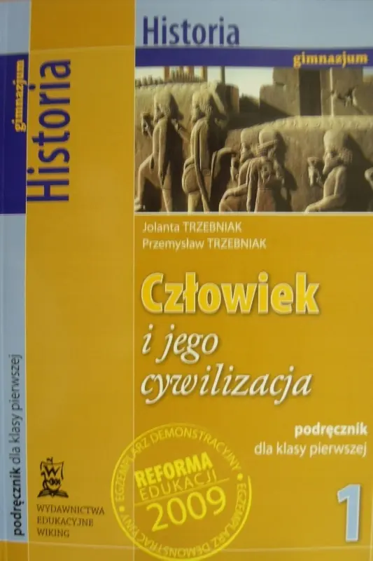 Książka - Człowiek i jego cywilizacja 1 Historia podręcznik